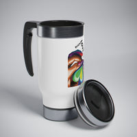 Stainless Steel Travel Mug w/ Handle