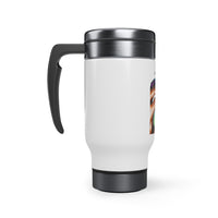 Stainless Steel Travel Mug w/ Handle