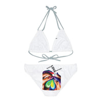 Strappy Bikini Set