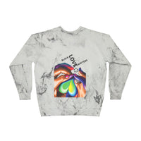 Unisex Color Blast Crewneck Sweatshirt