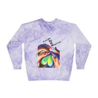 Unisex Color Blast Crewneck Sweatshirt
