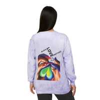 Unisex Color Blast Crewneck Sweatshirt