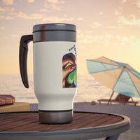 Stainless Steel Travel Mug w/ Handle