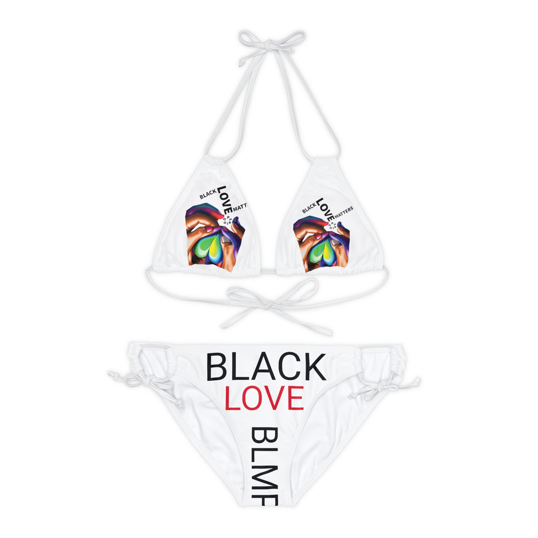 Strappy Bikini Set
