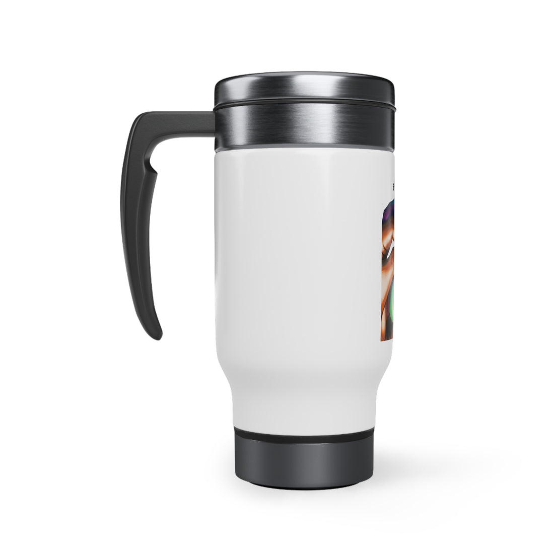 Stainless Steel Travel Mug w/ Handle