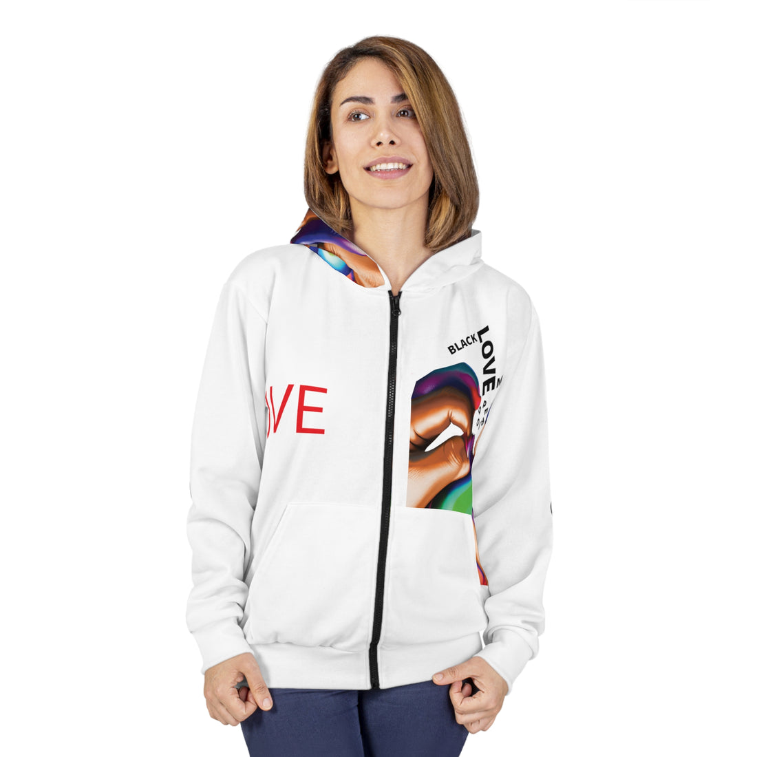 Unisex Zip Hoodie