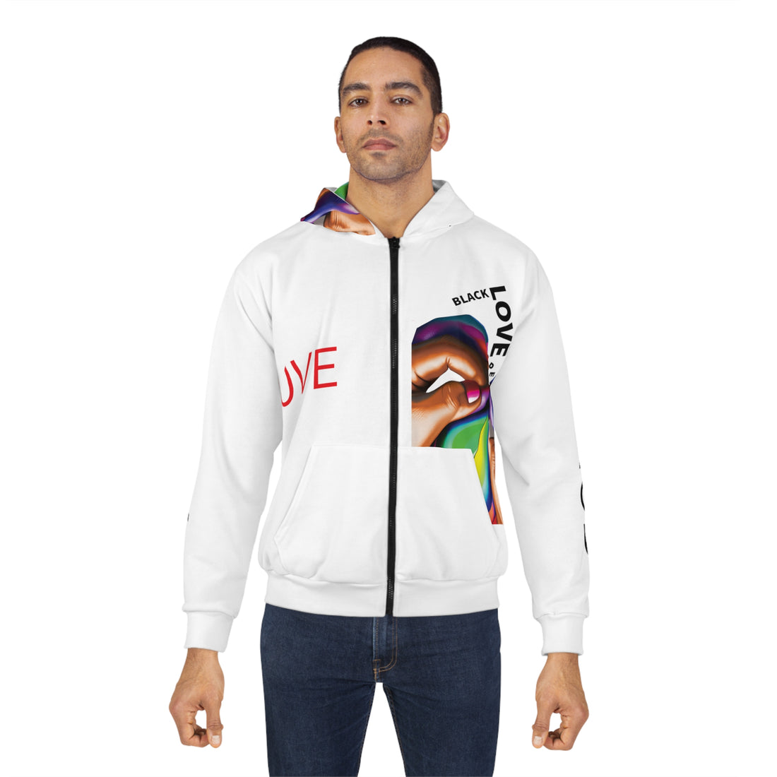 Unisex Zip Hoodie