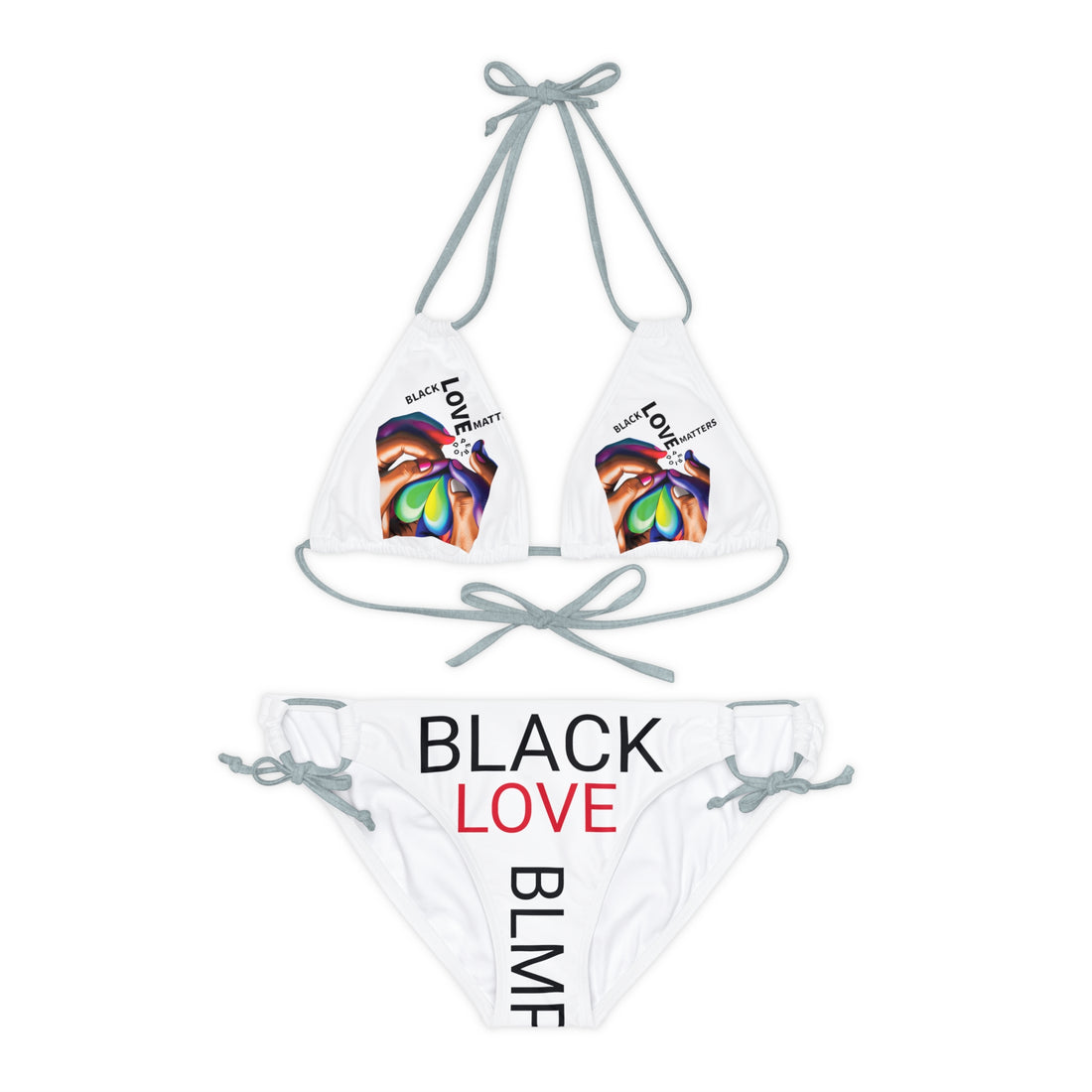 Strappy Bikini Set