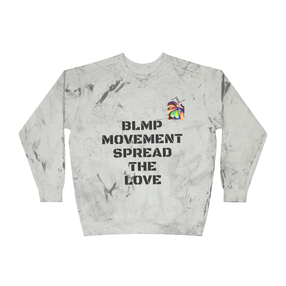 Unisex Color Blast Crewneck Sweatshirt