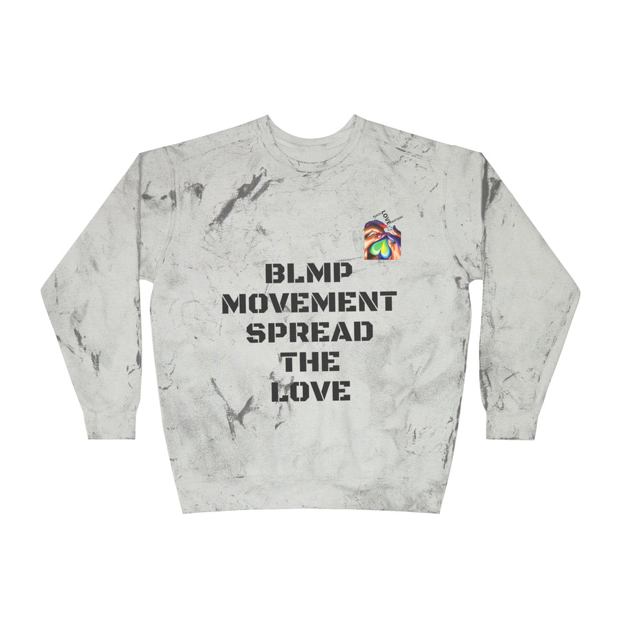 Unisex Color Blast Crewneck Sweatshirt