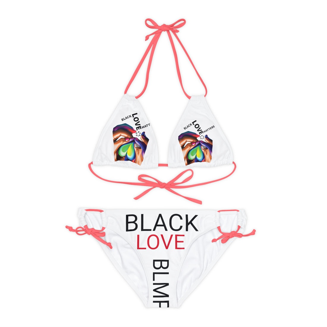 Strappy Bikini Set