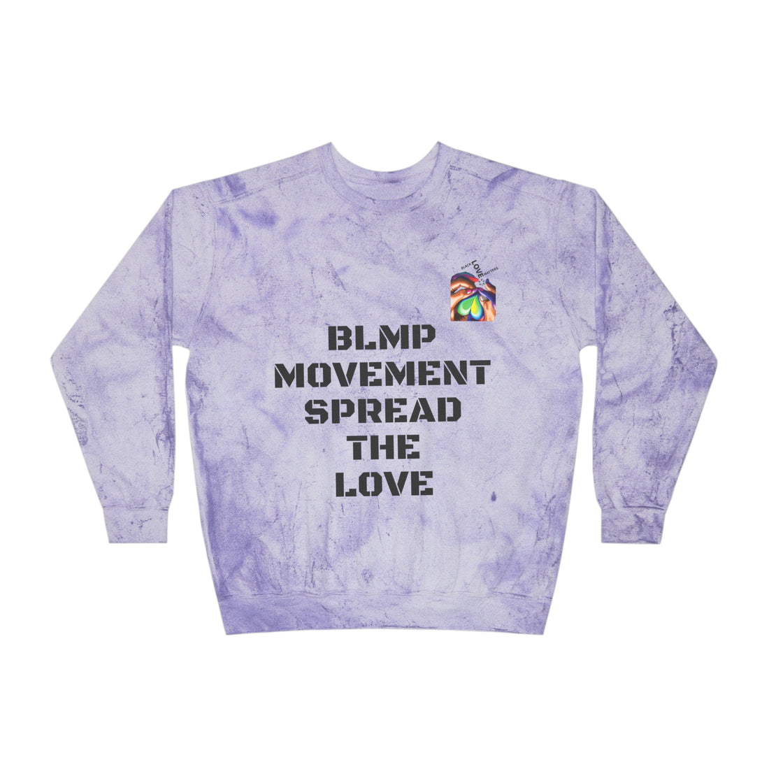 Unisex Color Blast Crewneck Sweatshirt