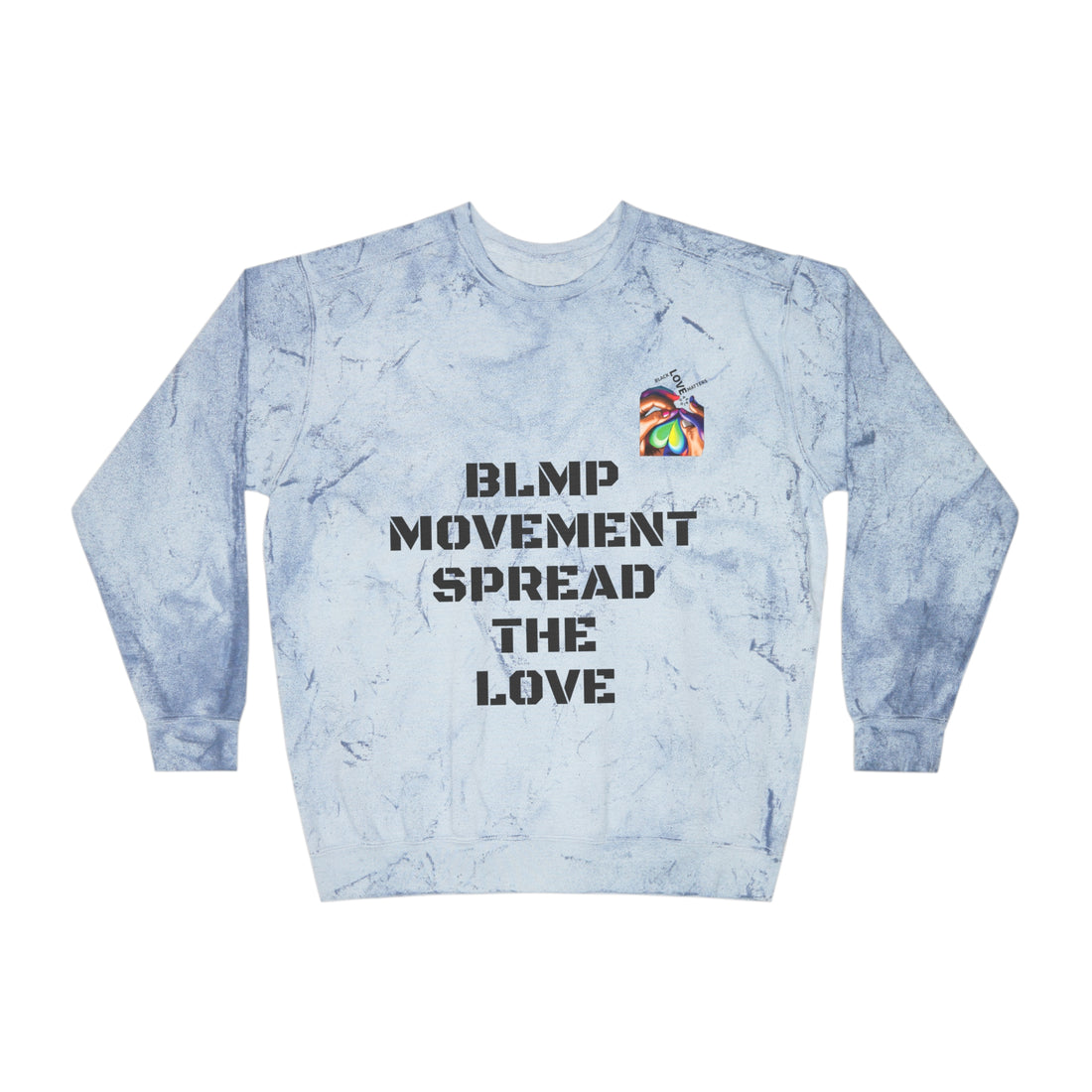 Unisex Color Blast Crewneck Sweatshirt