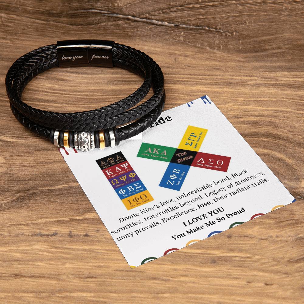 Bracelet Gift for Black Sorosities/fraternities