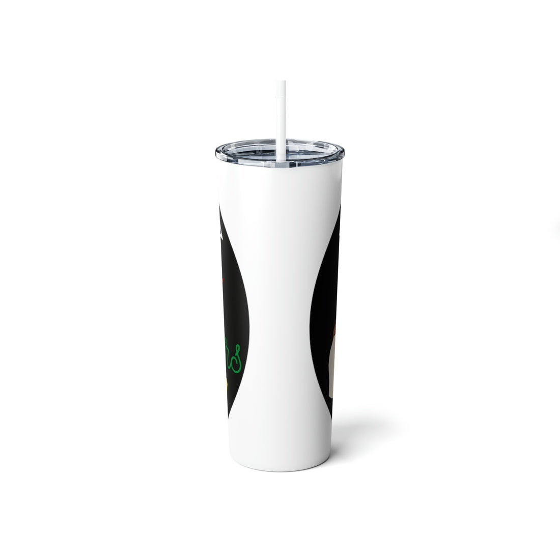 Steel Tumbler with Straw