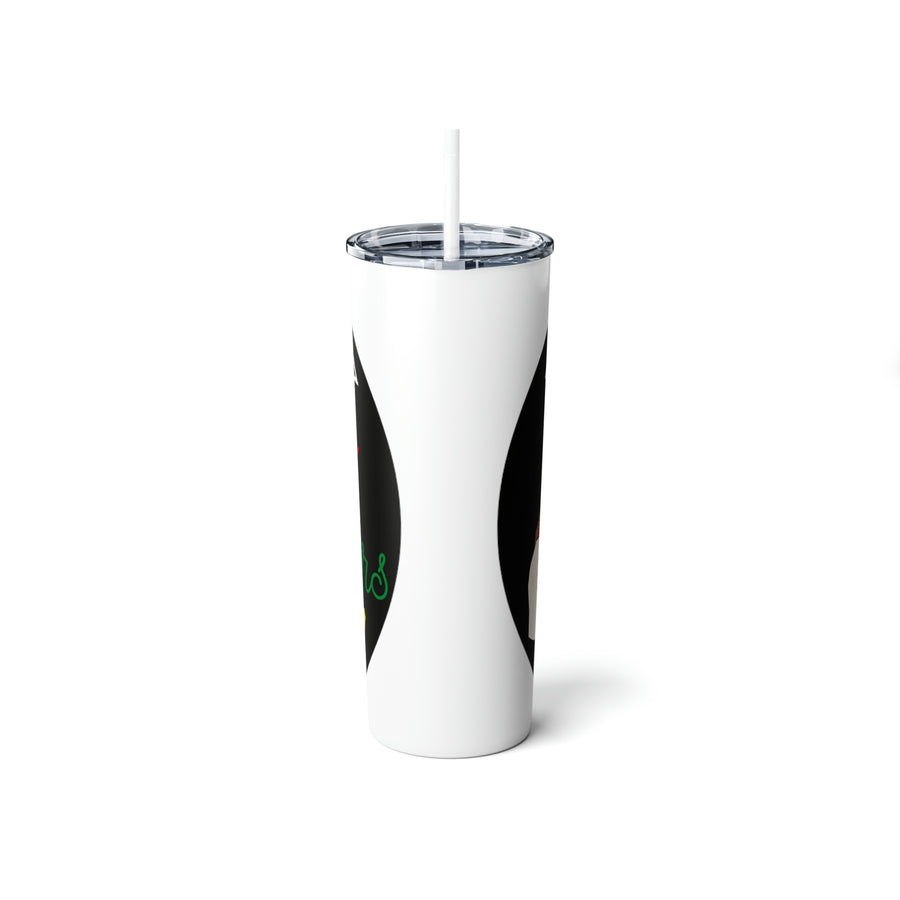 Steel Tumbler with Straw
