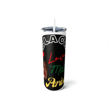 Steel Tumbler with Straw