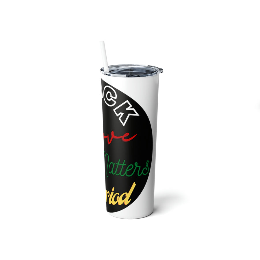 Steel Tumbler with Straw
