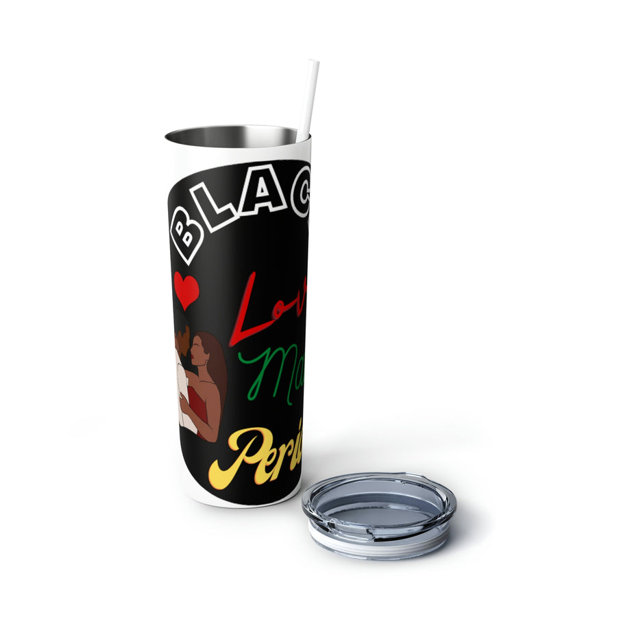 Steel Tumbler with Straw