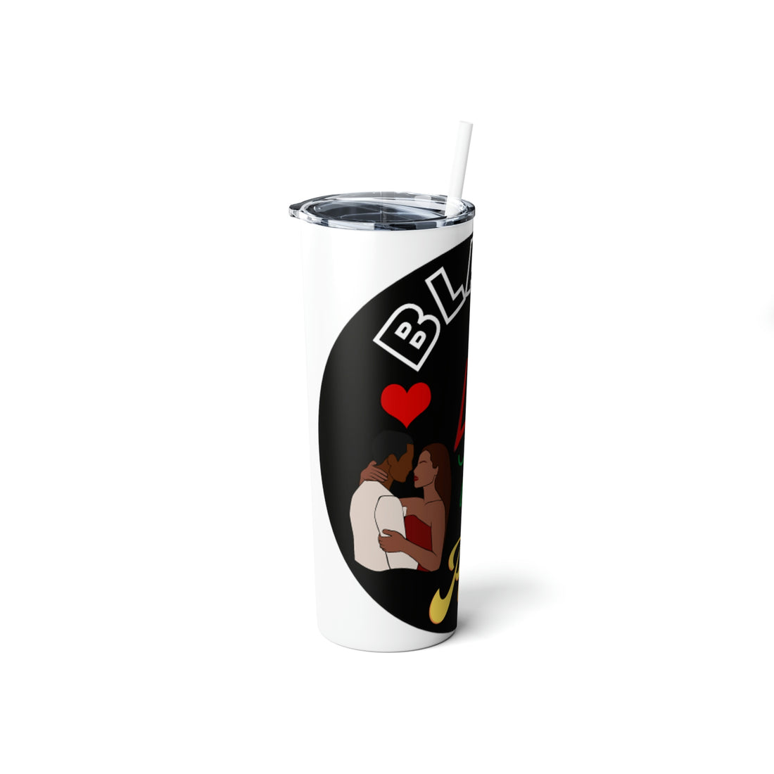 Steel Tumbler with Straw