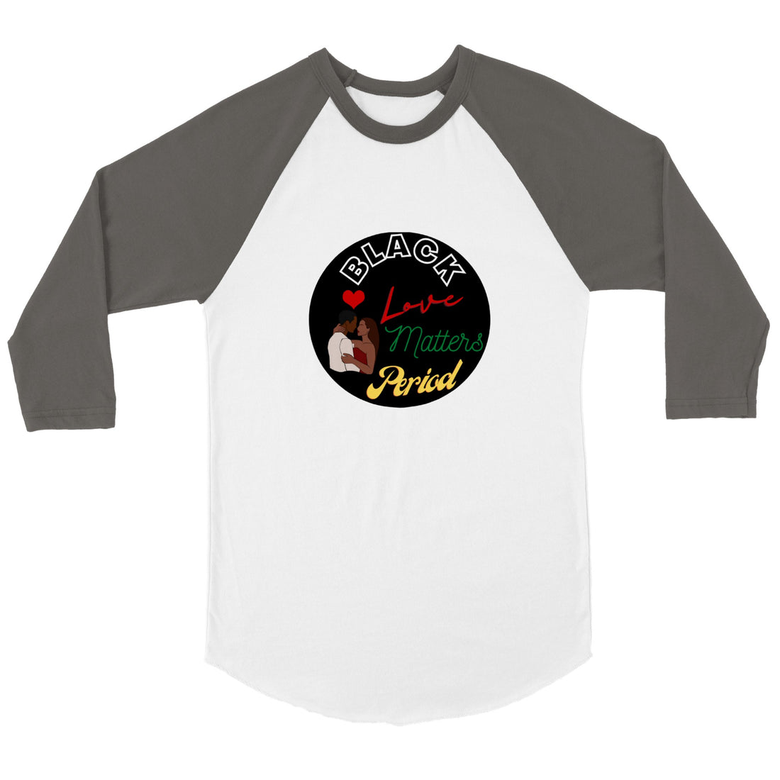 Unisex 3/4 sleeve T-shirt